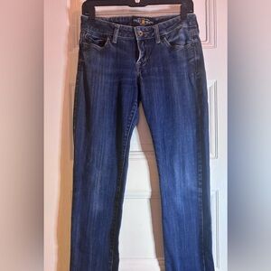 Lucky Brand Dark Blue Straight Leg Jeans